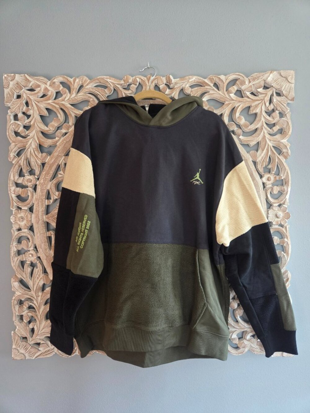 Nike Air Jordan Flight Heritage Heavyweight Fleece Hoodie Men's XXL NWT's